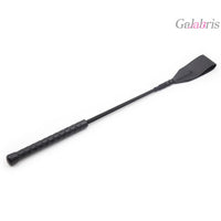 Leather Riding Crop for Horses Equestrian Horseback Double Slapper Faux Leather Horse Crop-007