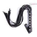 Leather Restraint Bondage Sex Role Play Training Whip Sex Toy for Couple Flriting and Teaser Whip-008