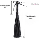 Sex Whip for Bedroom BDSM Flogger for Play Faux Leather Adult Whip for Spanking-009
