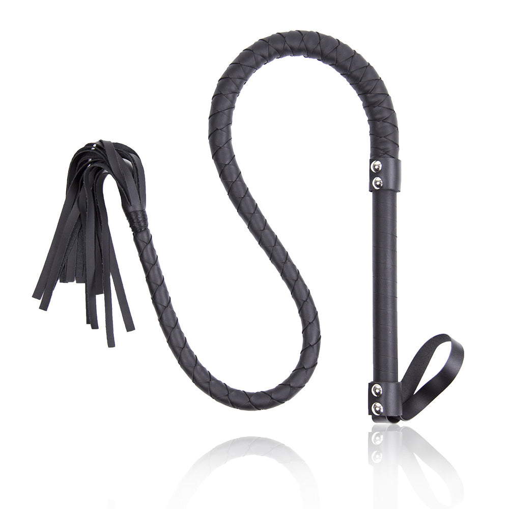 Sex SM Flogger Whip Leather Flogger Braided Whip Leather Whip Adult Games Bondage-001