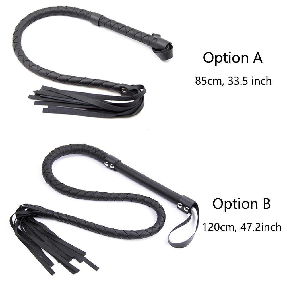 Sex SM Flogger Whip Leather Flogger Braided Whip Leather Whip Adult Games Bondage-001