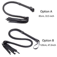Sex SM Flogger Whip Leather Flogger Braided Whip Leather Whip Adult Games Bondage-001