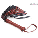 Horse Riding Red Whip Faux Leather Whip Black Riding Whip Cosplay-017