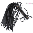 Sex Whip for Bedroom BDSM Flogger for Play Faux Leather Adult Whip for Spanking-009