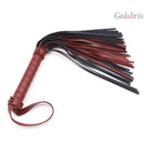 Horse Riding Red Whip Faux Leather Whip Black Riding Whip Cosplay-017