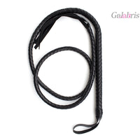 Faux Leather Horse Whip Long Riding Whip Costume Accessory SM Whip Adults Games-014